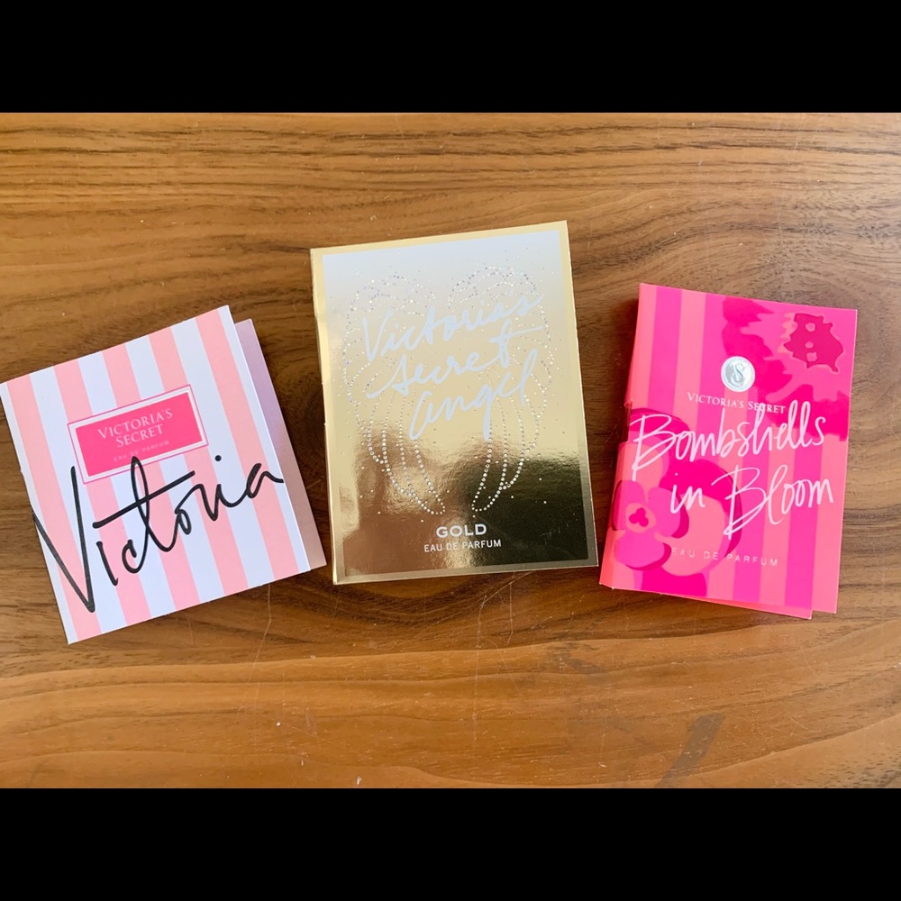 Victoria’s Secret Angels Gold Bombshell Fragrance Pefume Vials